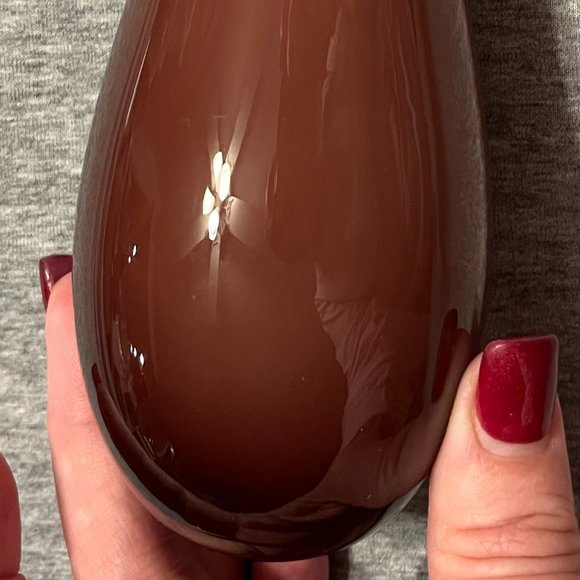 Art Glass Hand Blown Murano Style Purple Eggplant - Picture 3 of 11